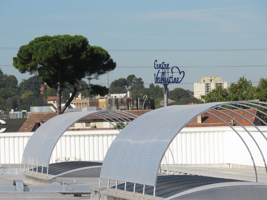 Réalisation Decathlon Marseille produits de toiture Bluetek