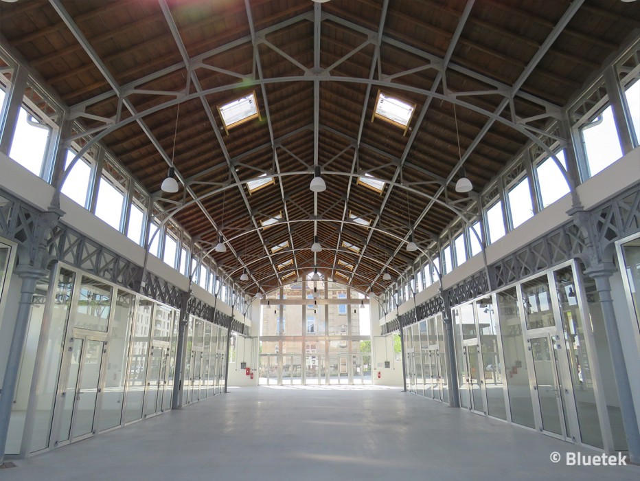 Vue intérieure Petite Halle de L'Octroi juin 2021 photo Katia Schlich