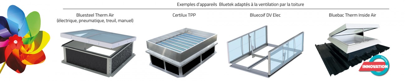 Solutions produits de ventilation Bluetek