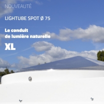 Lightube Spot Ø 75 : le conduit de lumière XL